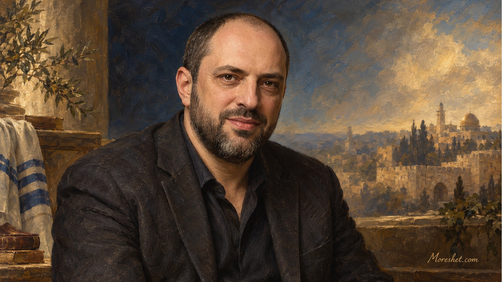 יאן קום — דיוקן אמנותי שנוצר באמצעות בינה מלאכותית